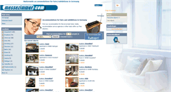 Desktop Screenshot of messezimmer.com