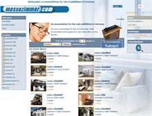 Tablet Screenshot of messezimmer.com